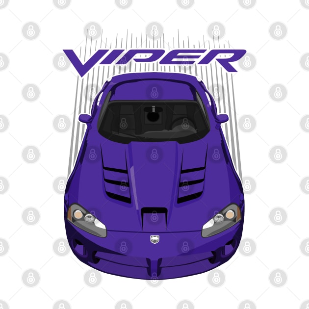 Viper SRT10-purple by V8social