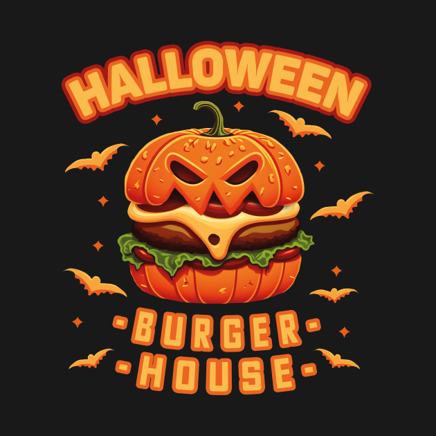 Pumpkin Burger From Halloween Burger House by MelihsDump