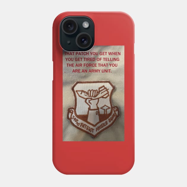 343rd Patriot Missile Squadron Phone Case by Limb Store