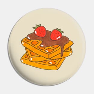 Waffles time//Drawing for fans Pin