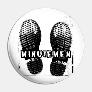 minutemen classic boot Pin