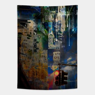 Urban Grunge Tapestry