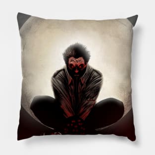 Fright Night Evil Ed Moon Pillow