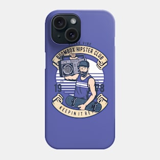 Boombox Hipster club Phone Case