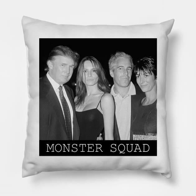 MONSTER SQUAD Pillow by Howchie