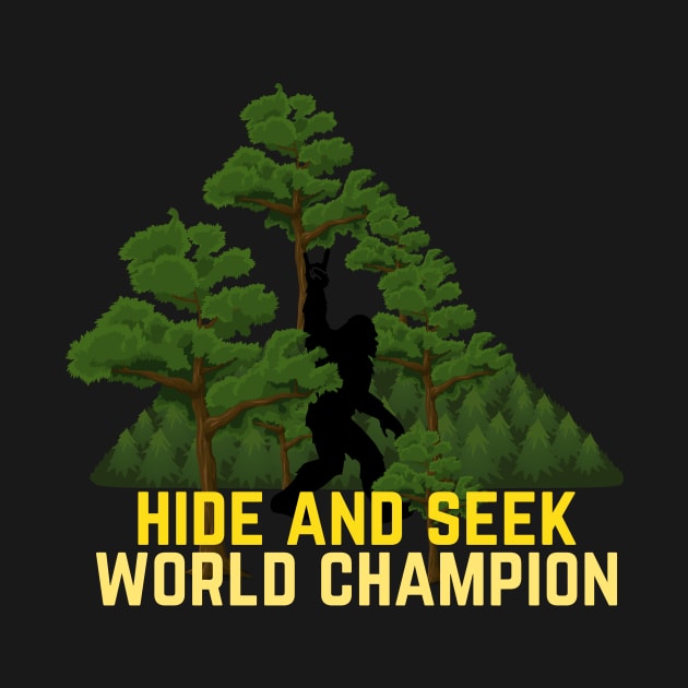 Hide And Seek World Champion by NICHE&NICHE