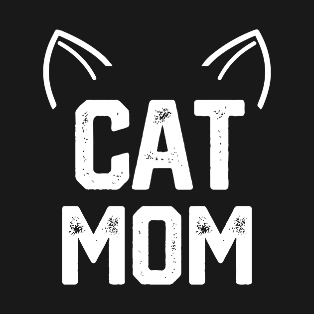 funny cat mom by spantshirt