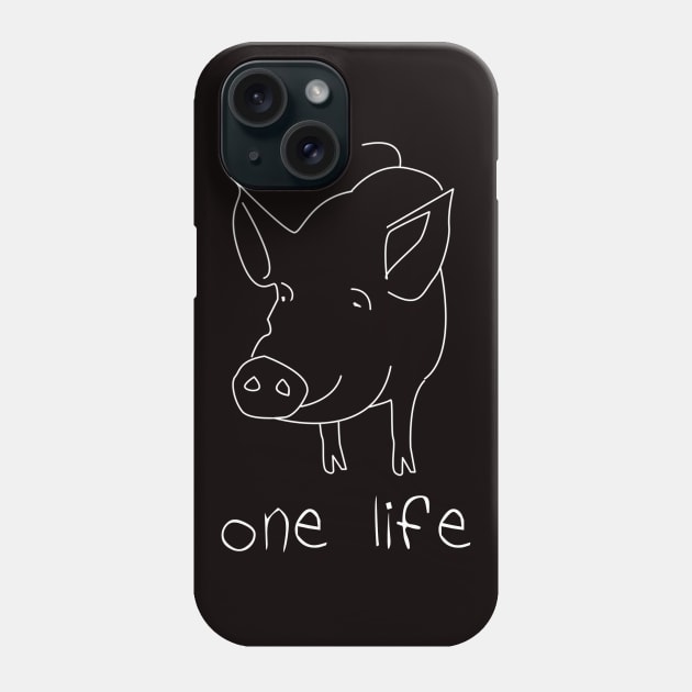 One life one love Phone Case by teeco