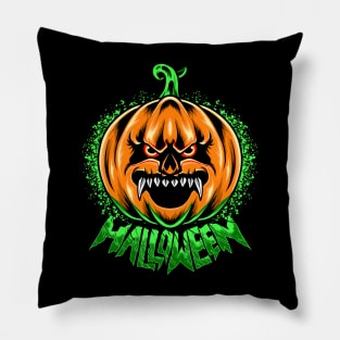 Sacary Pumpkin halloween Pillow