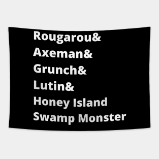 Legendary Monsters of Louisiana Tapestry