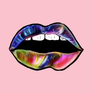 Rainbow Lips T-Shirt