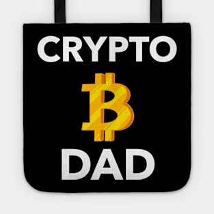 Crypto Dad Bitcoin - cryptocurrency inspired Tote