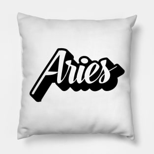 Aries Zodiac // Coins and Connections Pillow