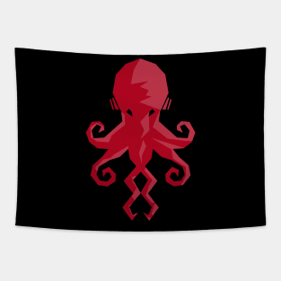 Geometric octopus Tapestry