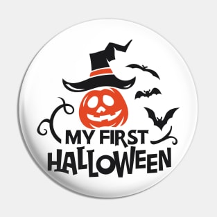 My First Halloween Pin