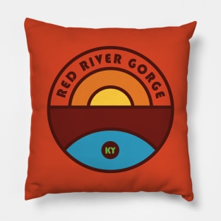 Red River Gorge Kentucky Pillow