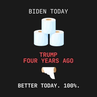 BETTER TODAY vs. FOUR YEARS AGO? T-Shirt
