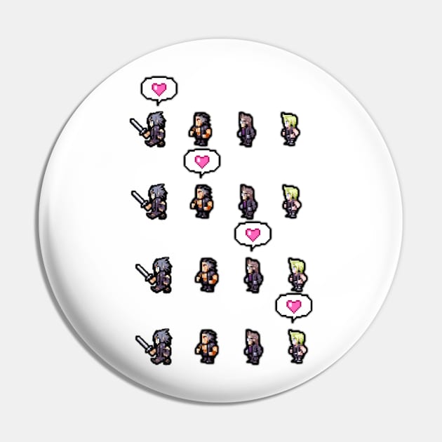 Pixel Final Fantasy XV LOVE Pin by LadyTsundere