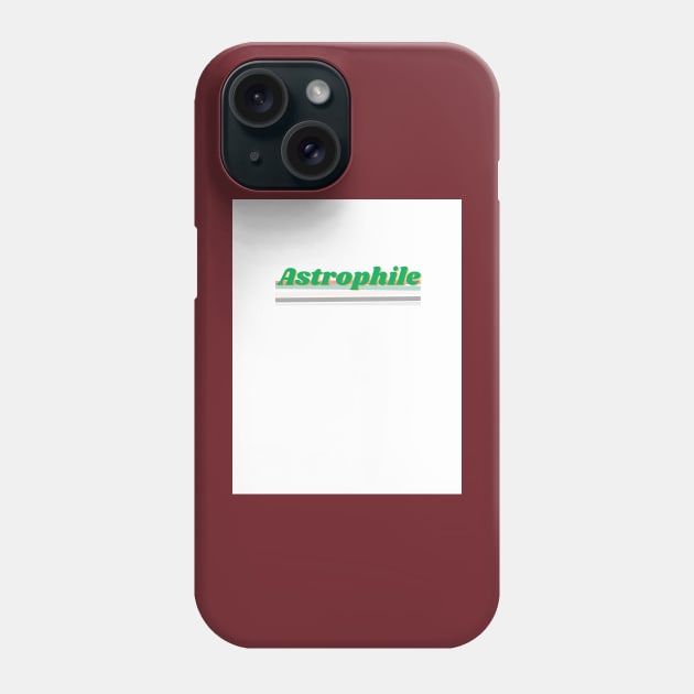 Astrophile Phone Case by Hamooda