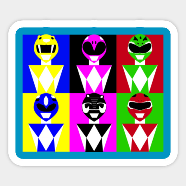 Power Rangers Sticker Chart