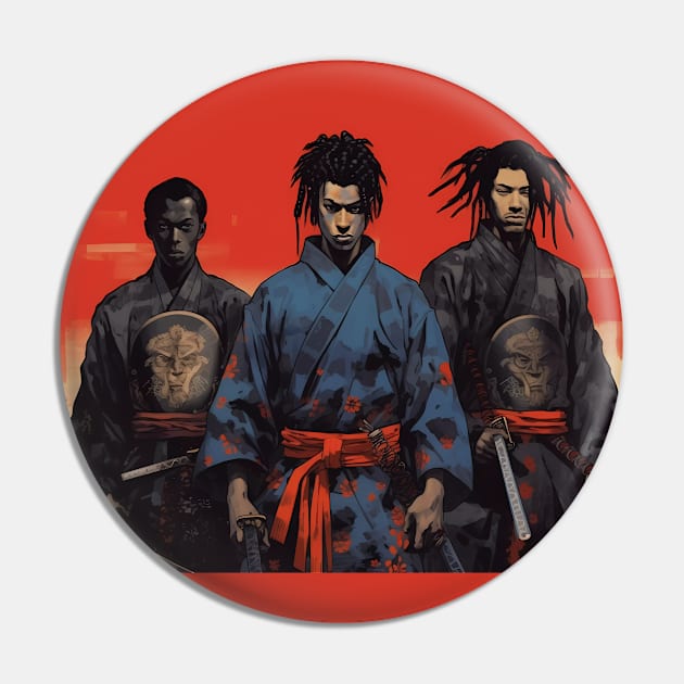 Three The Edo Way Variant #5 Pin by Afro-Manga