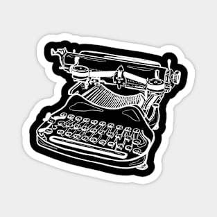 Typewriter Magnet