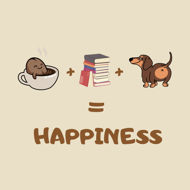 dogs & books and coffee is happiness by Pop on Elegance