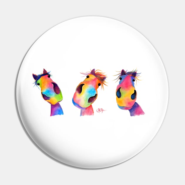 HoRSe PRiNT ' THe HaPPY HoRSeS' EQueSTRiaN GiFTS Pin by ShirleyMac