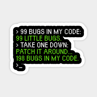 99 bugs in the code Magnet