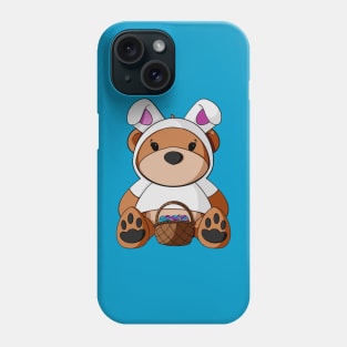 Easter Bunny Costume Teddy Bear Phone Case