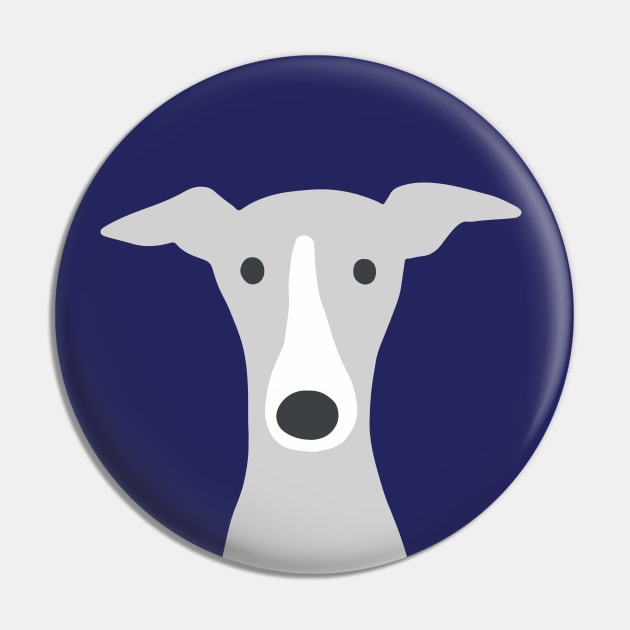 Greyhound | Italian Greyhound | Cute Whippet Dog Pin by Coffee Squirrel