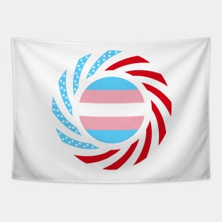 Rainbow Murican Patriot Flag Series (Blue, Pink & White) Tapestry