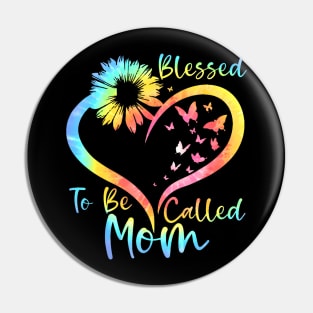 Blessed To Be Called Mom Mothers Day 2024 Sunflower Pin