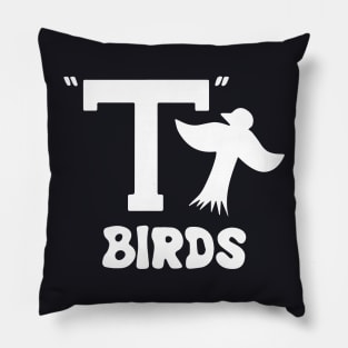 T Birds Funny Tbirds Gang Grease 70s Black Basic Men S 70s Pillow