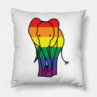 Pride Elephant Pillow