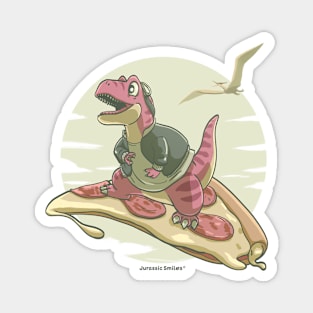 Pizza T Rex | Jurassic Smiles Magnet