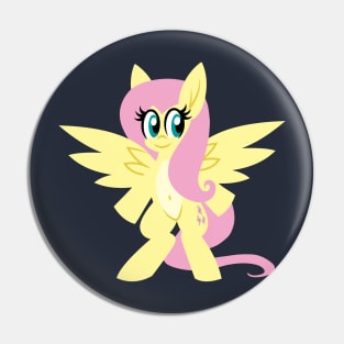 Standing Fluttershy Pin