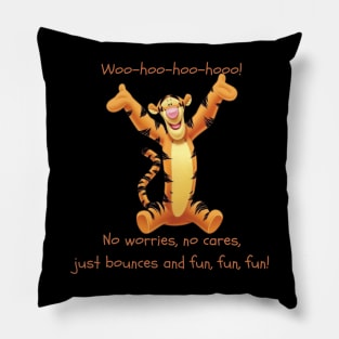 Tigger Themed Design Pillow