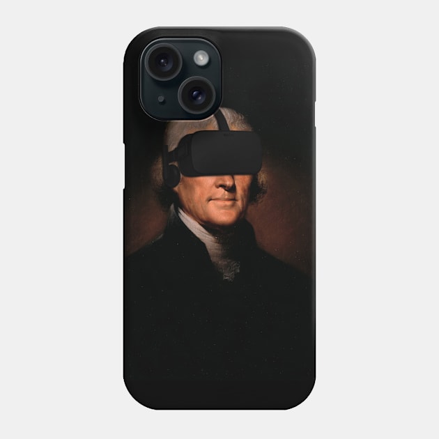 Thomas Jefferson VR Phone Case by phneep