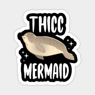 Thicc Mermaid Magnet
