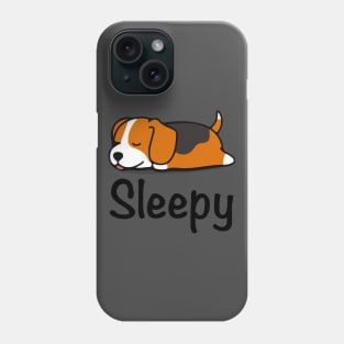 Sleepy Dog Phone Case