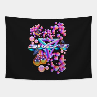 Sweet cherry internet bubble y2k vibe Tapestry