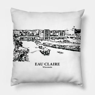 Eau Claire - Wisconsin Pillow