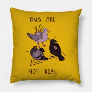 Birds are not real Pillow