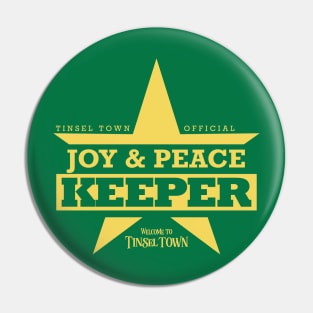 Official Joy & Peace Keeper Badge Pin