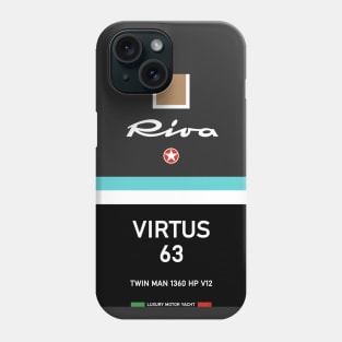 Riva Virtus Aquarama Classic Boat Italy Phone Case