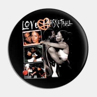 Love And Basketball Pin