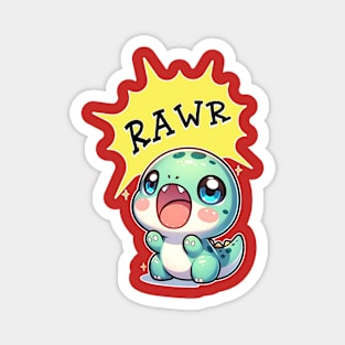 Dino Rawr!! Magnet