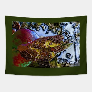 Apple and its Leaf Tapestry