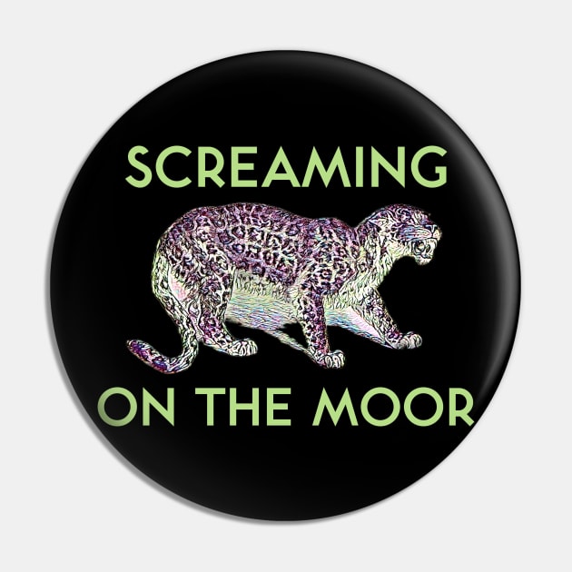 Screaming on the Moor Pin by kenrobin